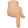 backhand-index-pointing-down_medium-light-skin-tone_1f447-1f3fc_1f3fc backhand-index-pointing-down_medium-light-skin-tone_1f447-1f3fc_1f3fc